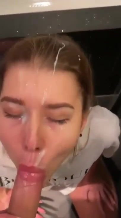 Teen Slut Got Cum on Face